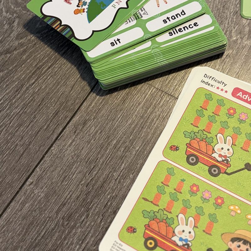 Kartičky s protiklady – slovní zásoba a logické myšlení